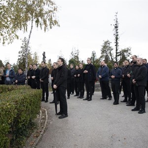 Bogoslovi na Dušni dan pohodili Mirogoj